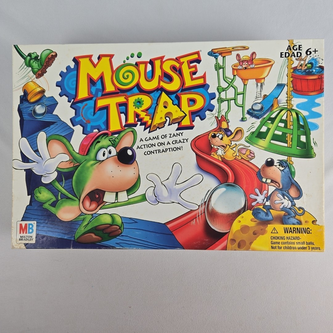Mouse Trap Board Game 2005 Milton Bradley Hasbro Complete #04657 Vintage