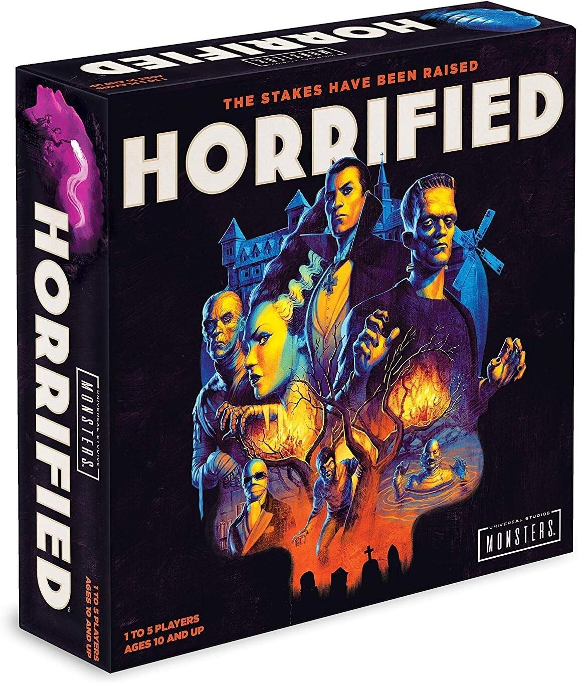 Horrified: Universal Monsters Strategy Board Game | Cooperative Fun for All Ages
