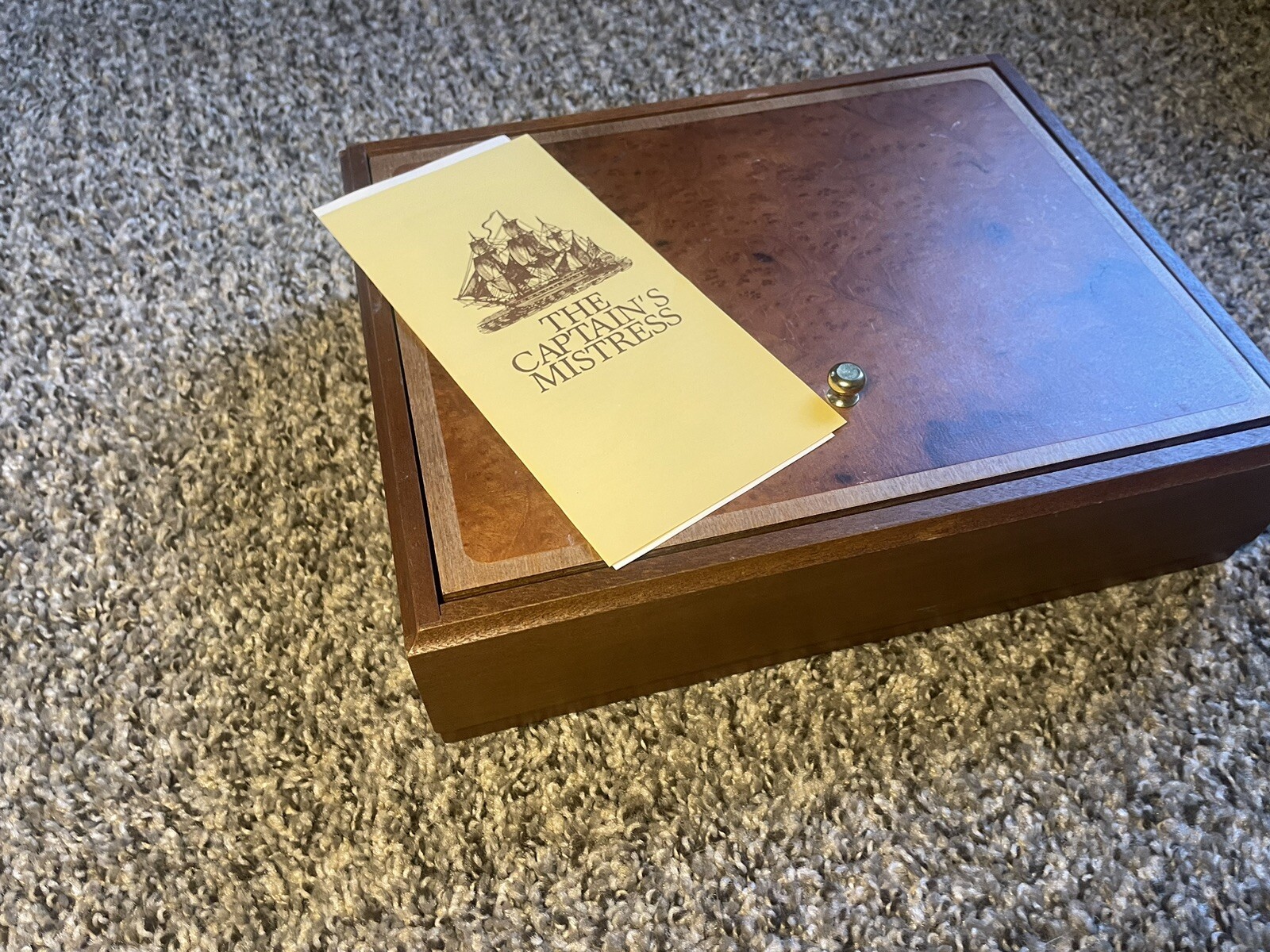 Captain’s Mistress Game (Connect Four) Wood with Instructions Northwest Corner