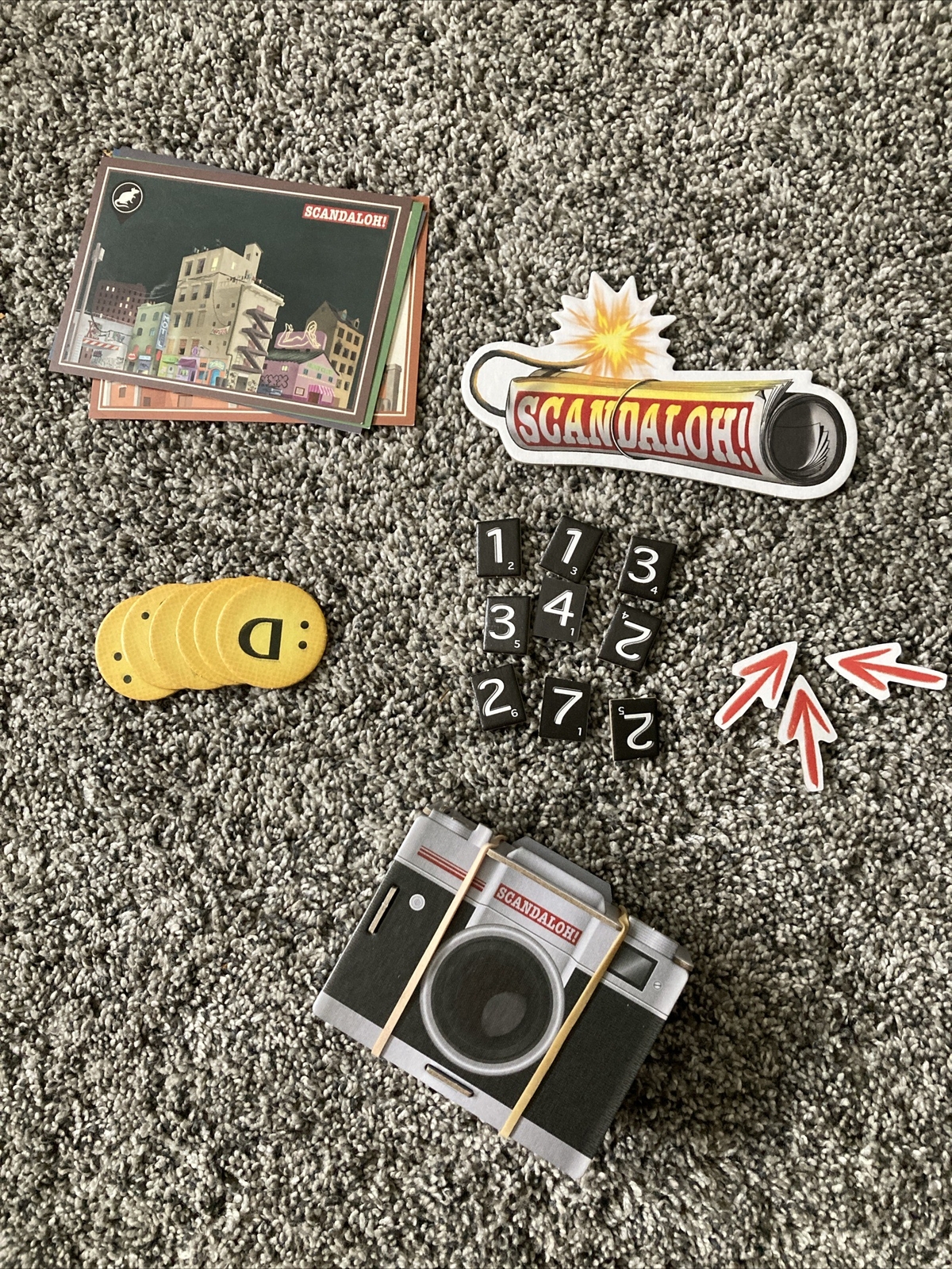 Megacorpin ScandalOh Mystery Board Game for 1 to 6 Players Ages 12 Years and Up