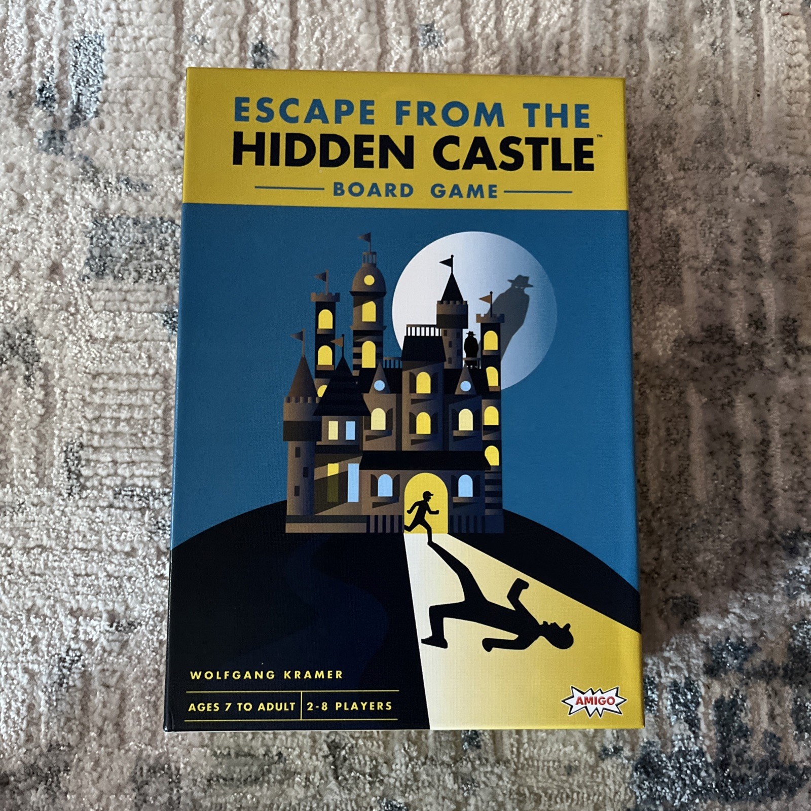 ESCAPE from the HIDDEN CASTLE Board Game 100% COMPLETE 2018 AWARD NOMINEE NEW