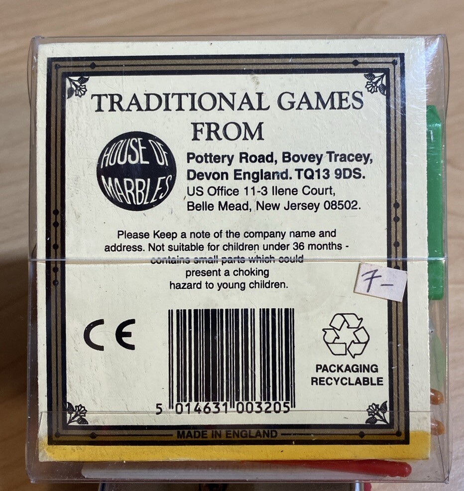 House of Marbles Miniature Golf Game Sealed Old Stock NEW Made England Vintage