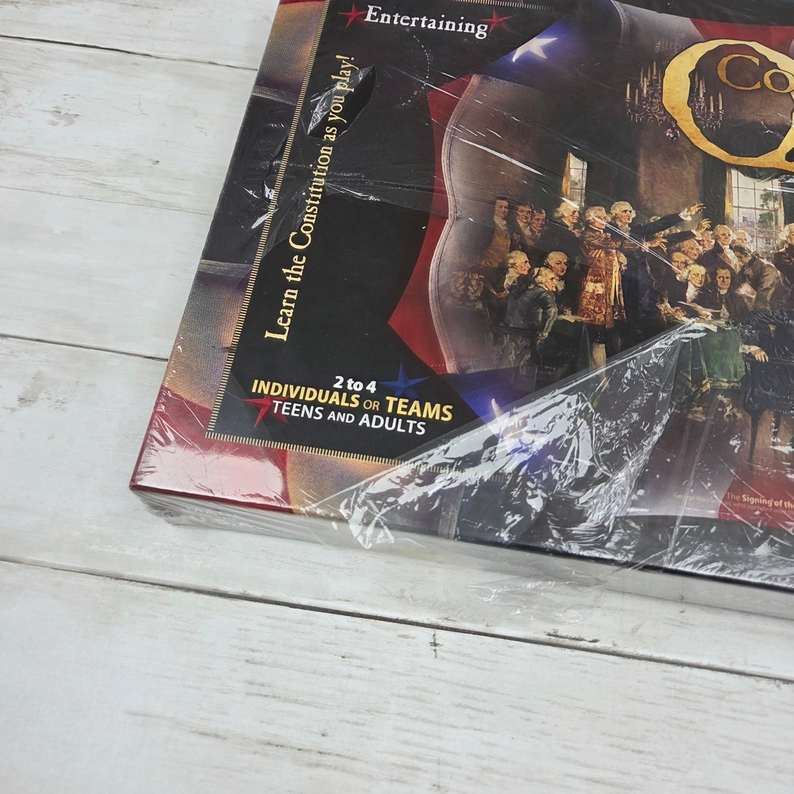 Cognitive Square The Constitution Quest Game Board Game New