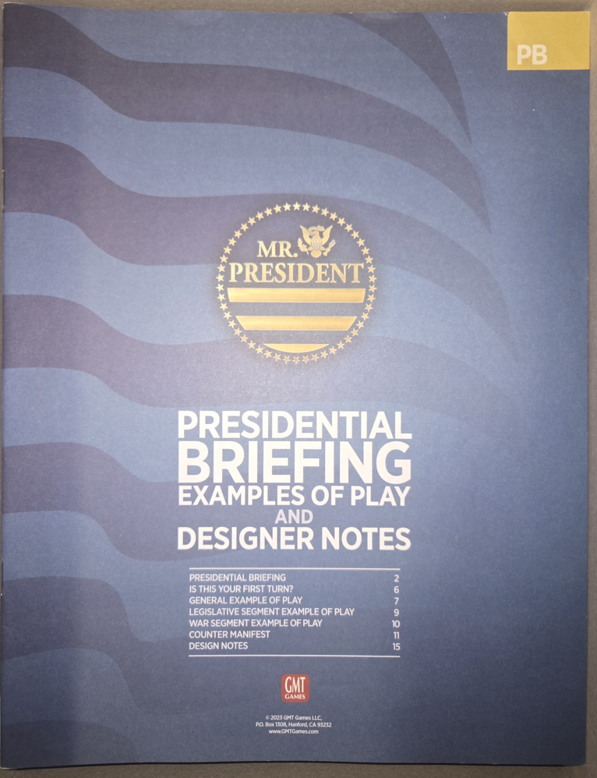 GMT Games Mr. President – The American Presidency 2001-2020 Pre-owned & Complete