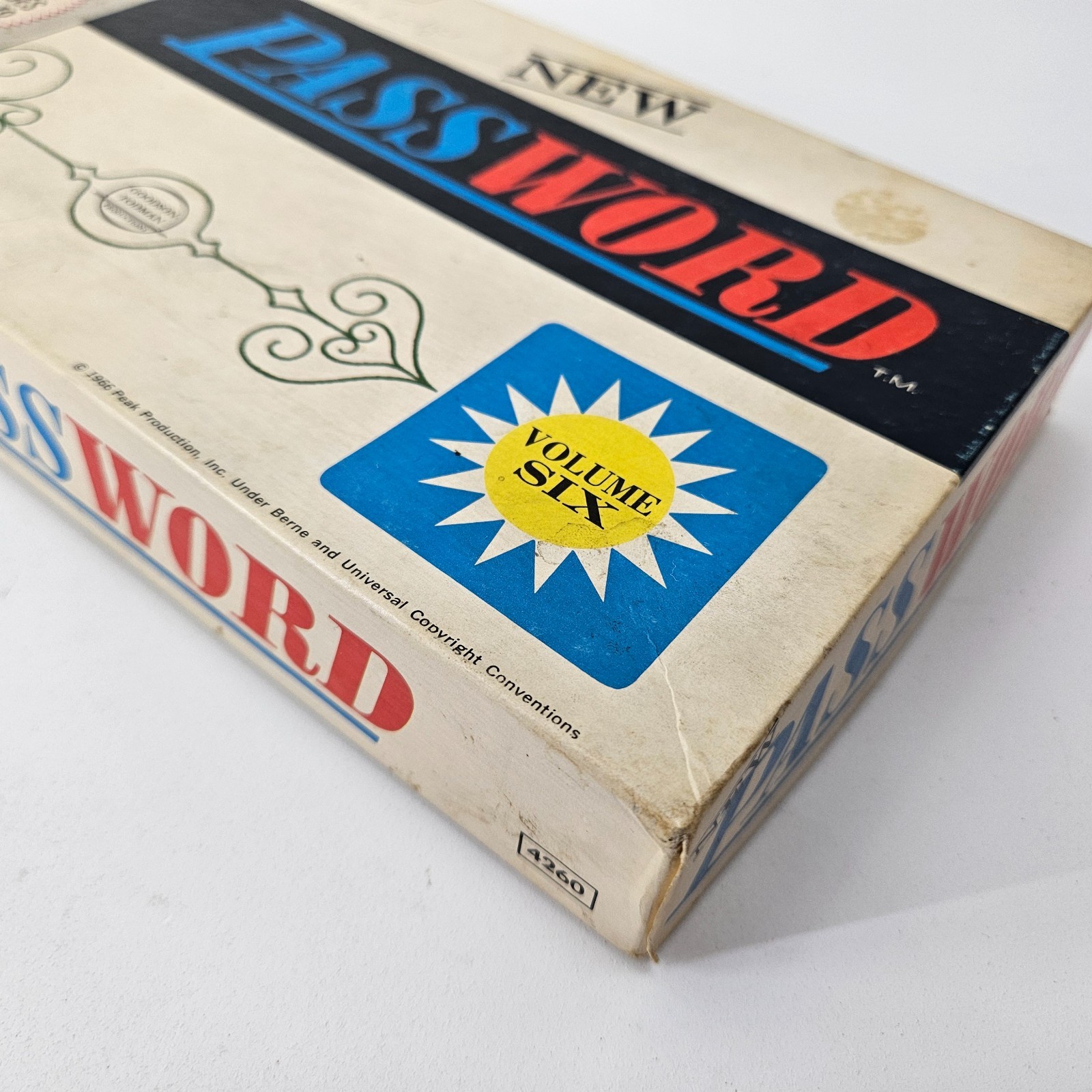 Password Vintage 1966 Milton Bradley 4260 Game Complete Volume 6 Made in USA