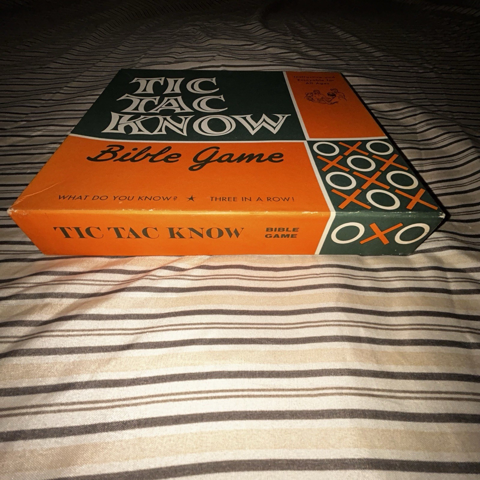 Tic Tac Know Bible Game (1964, Bible Memory Association Int.) – Complete