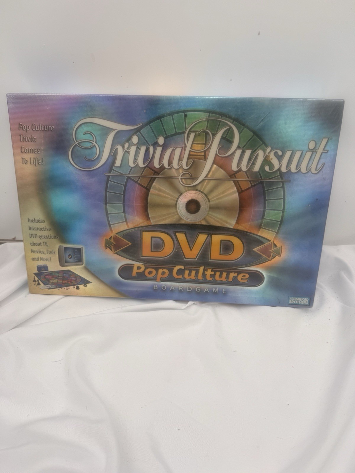 Trivial Pursuit DVD Pop Culture Board Game NEW Vintage Sealed
