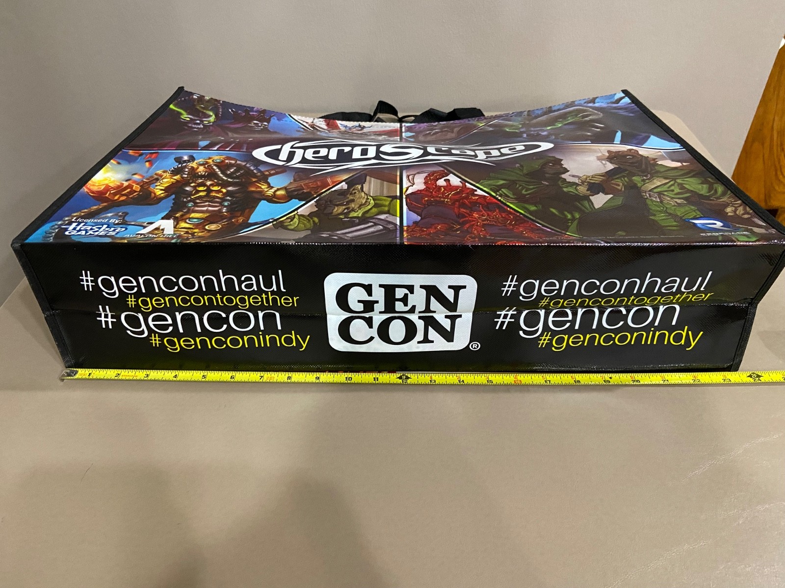 Gen Con 2025 Tote Bag Heroscape Codenames Promo Swag