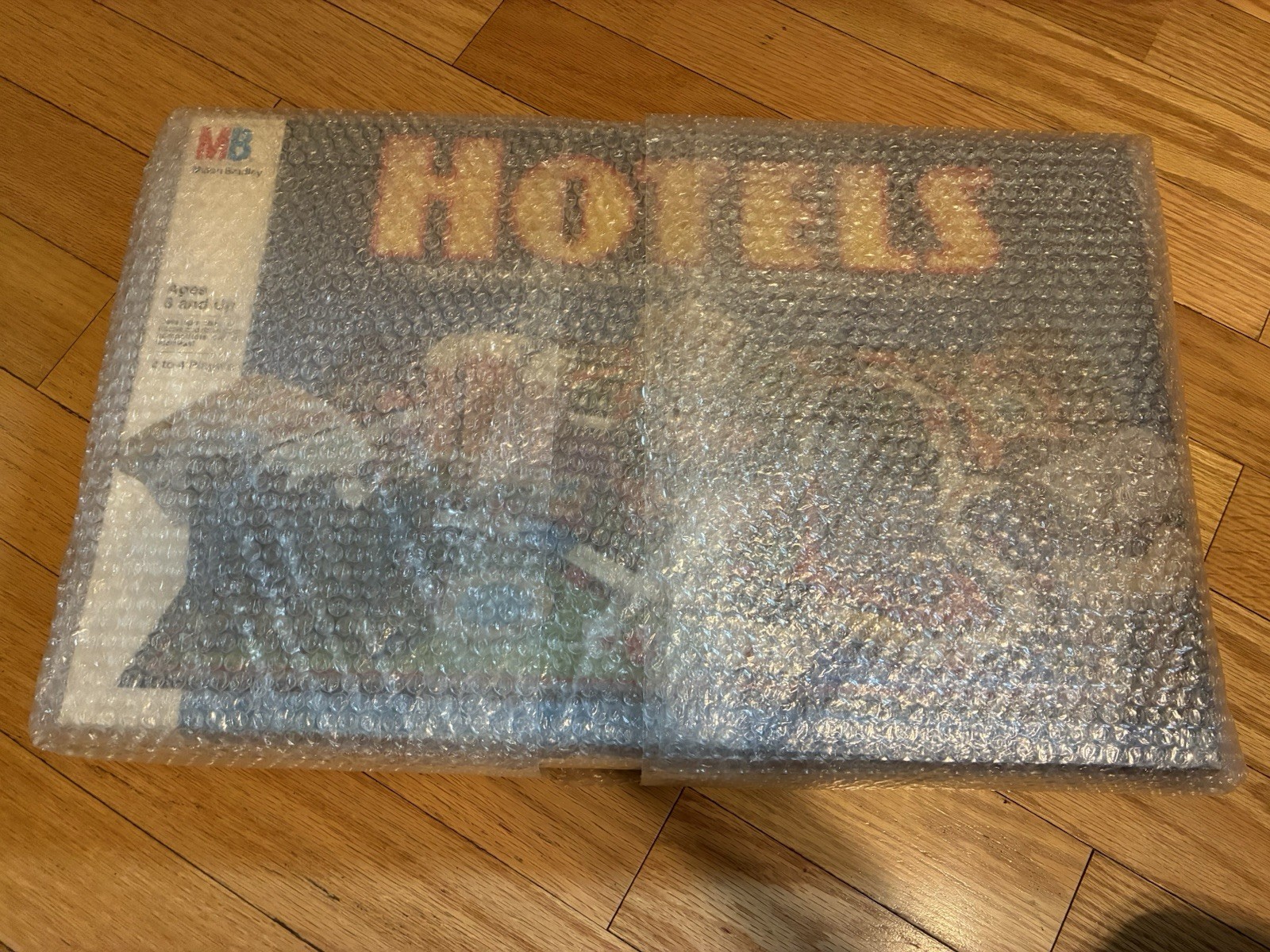 Hotels Board Game By Milton Bradley 1987 Good Pre-owned. 100% Complete
