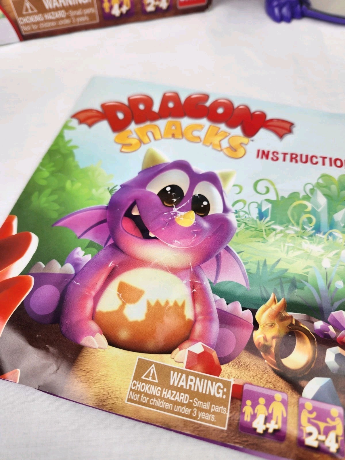 Dragon Snacks Game 2019 Pressman Interactive Electronic & Sounds Work Complete