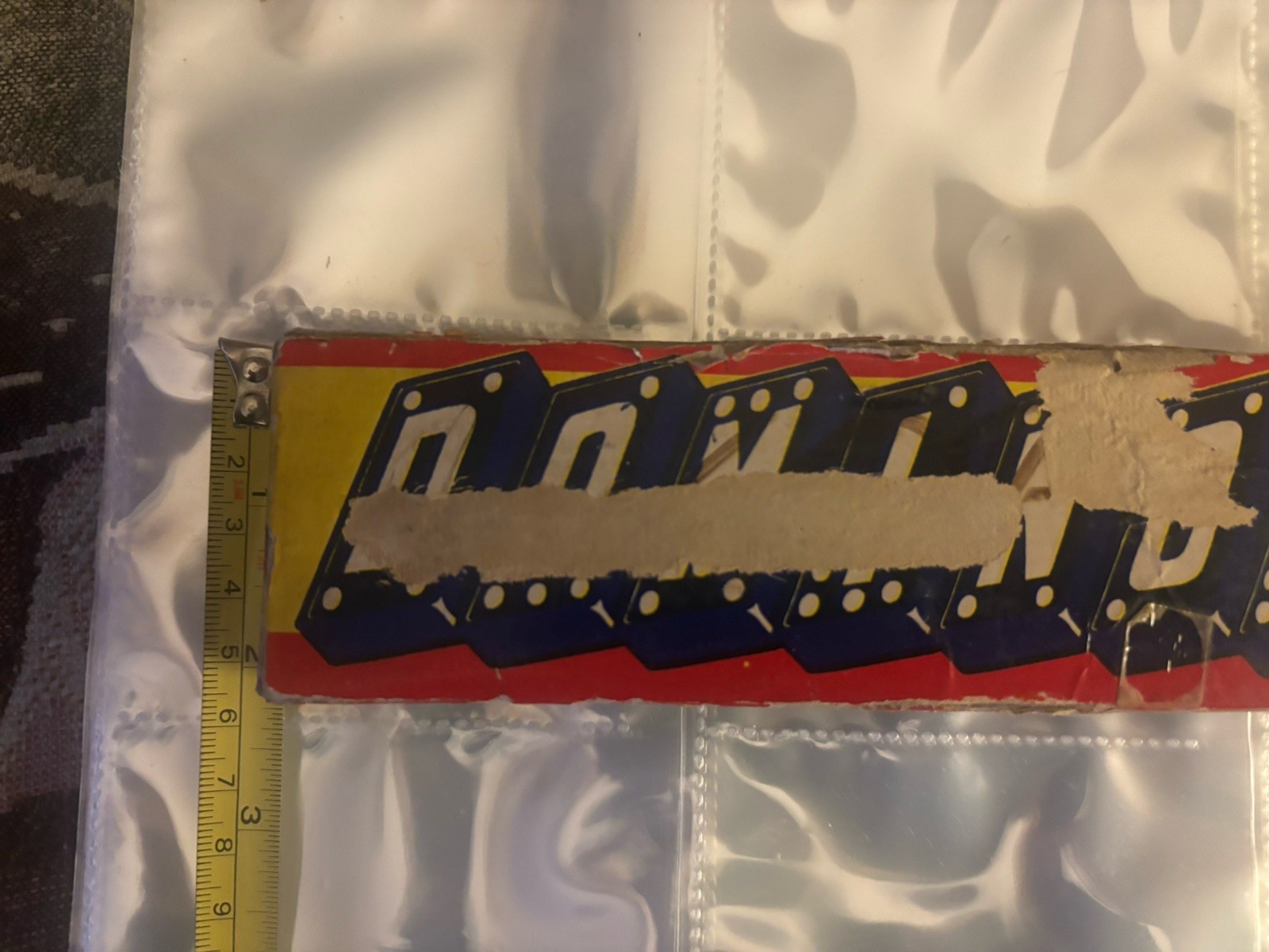 Vtg c.1950s-60s 28 Dominoes By Halsam Set 622 Double-Six Wooden Embossed Dragon