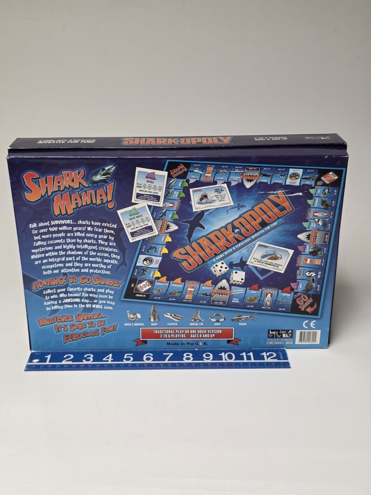 SHARKOPOLY, COMPLETE GAME FEROCIOUS APPETITE FOR FUN.