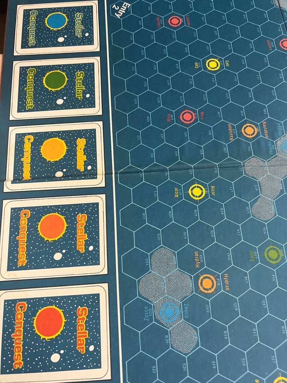 1984 STELLAR CONQUEST The Avalon Hill Game Board Game Company Rare Vintage LV1