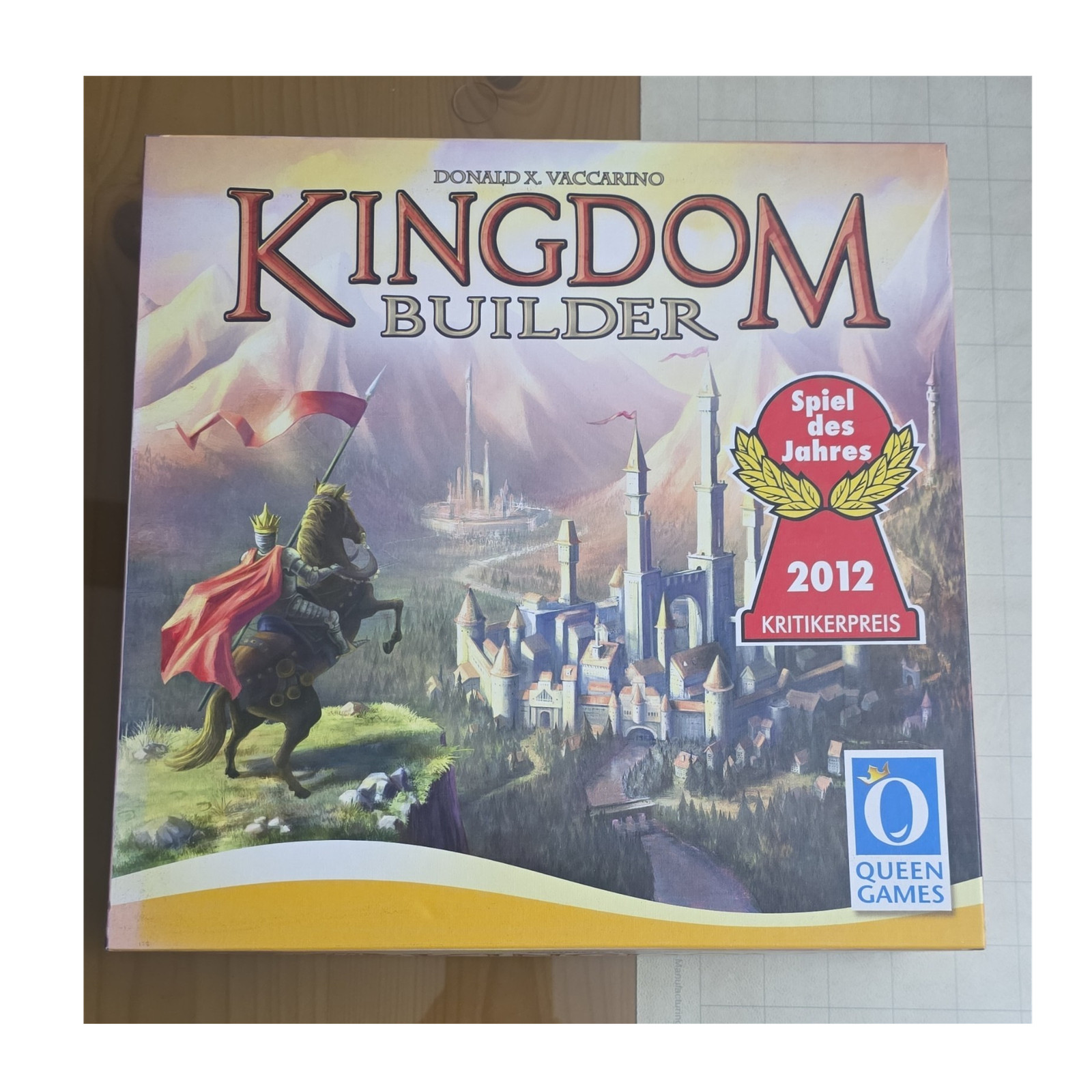 Queen Games Kingdom Builder Board Game Award-Winning Strategy 2012