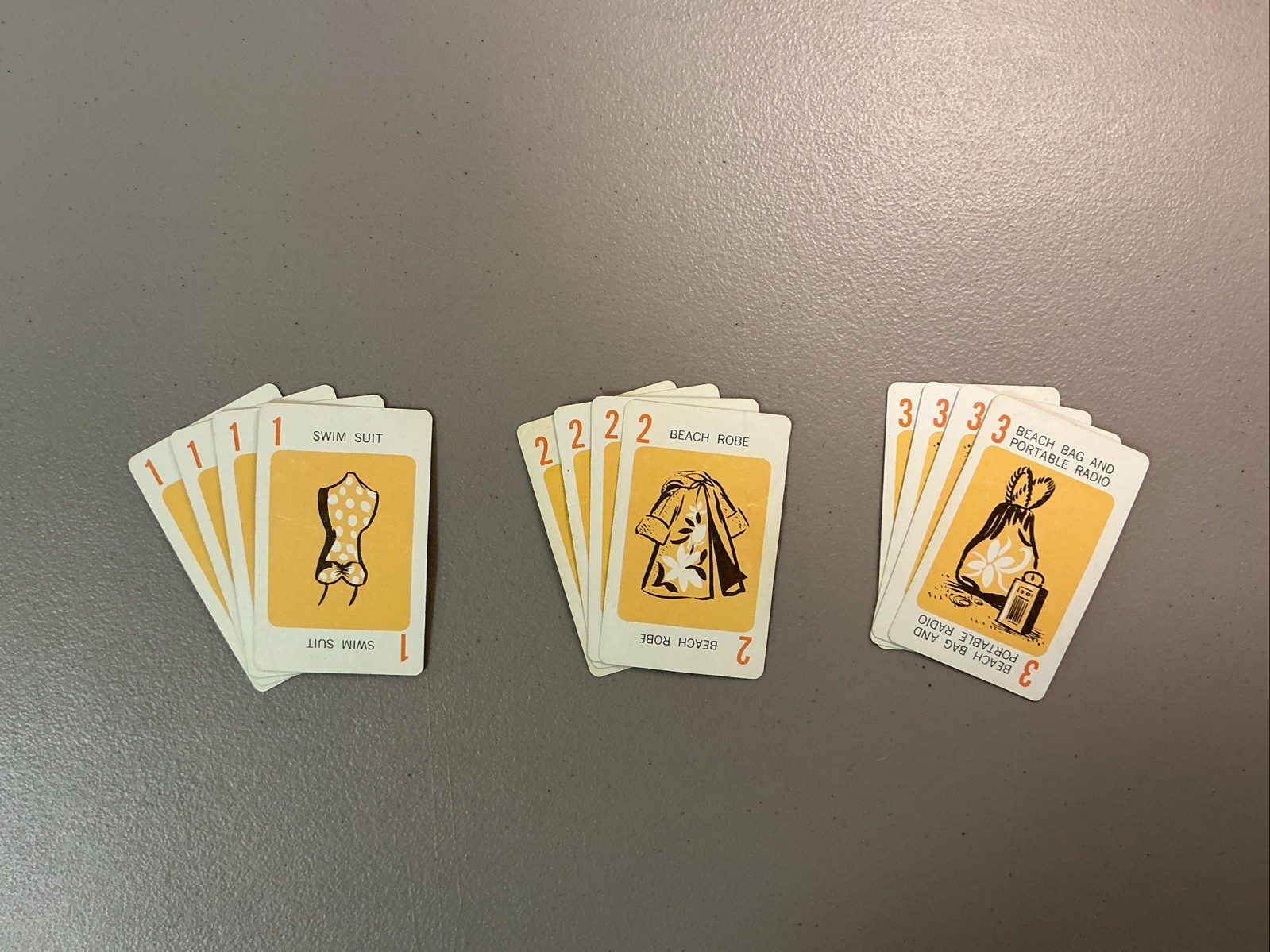 Vintage 1965 Mystery Date Board Game Cards (48) Complete! EXCELLENT CONDITION-