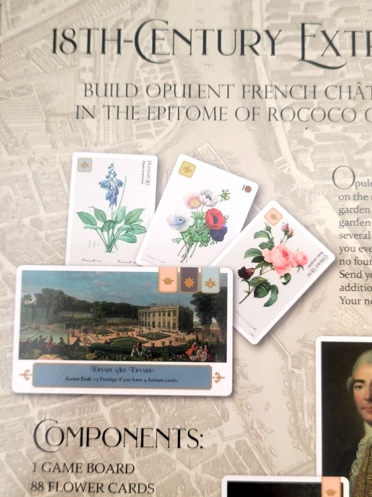 La Fleur Rococo Gardens Game 2019 New Sealed 18th Century Extravagant Gardens