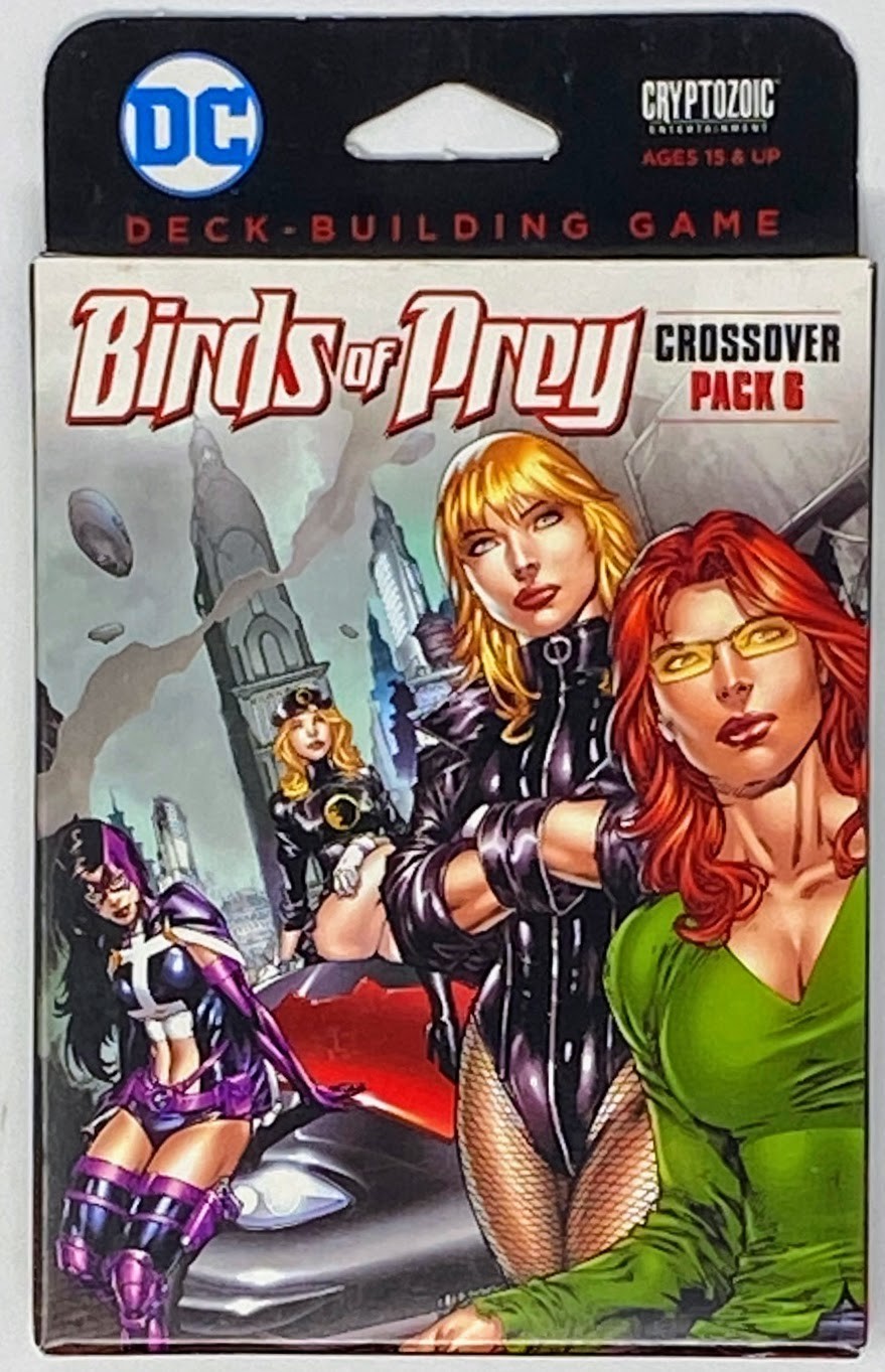 Cryptozoic DC Comics Deck-Building Game – Birds of Prey Pack & 2 Promo Cards