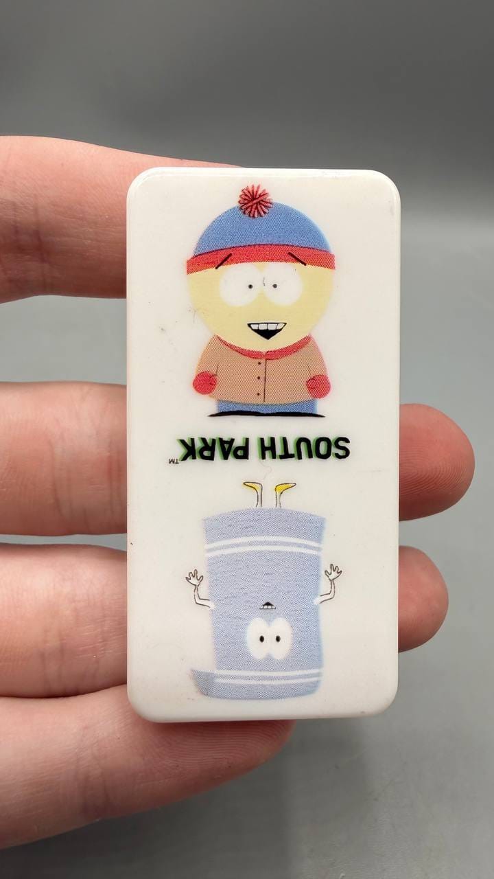 Vintage 2003 South Park Domino Game Metal Tin Sababa Toys Comedy Central Complet