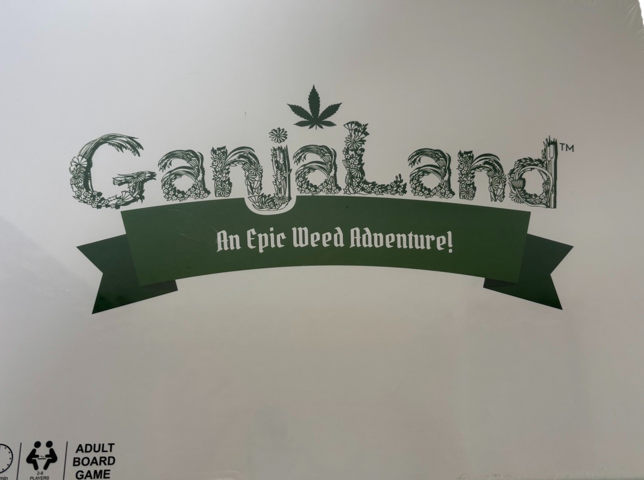 Ganjaland Board Game An Epic Weed Adventure for Adults NEW! Factory Sealed!