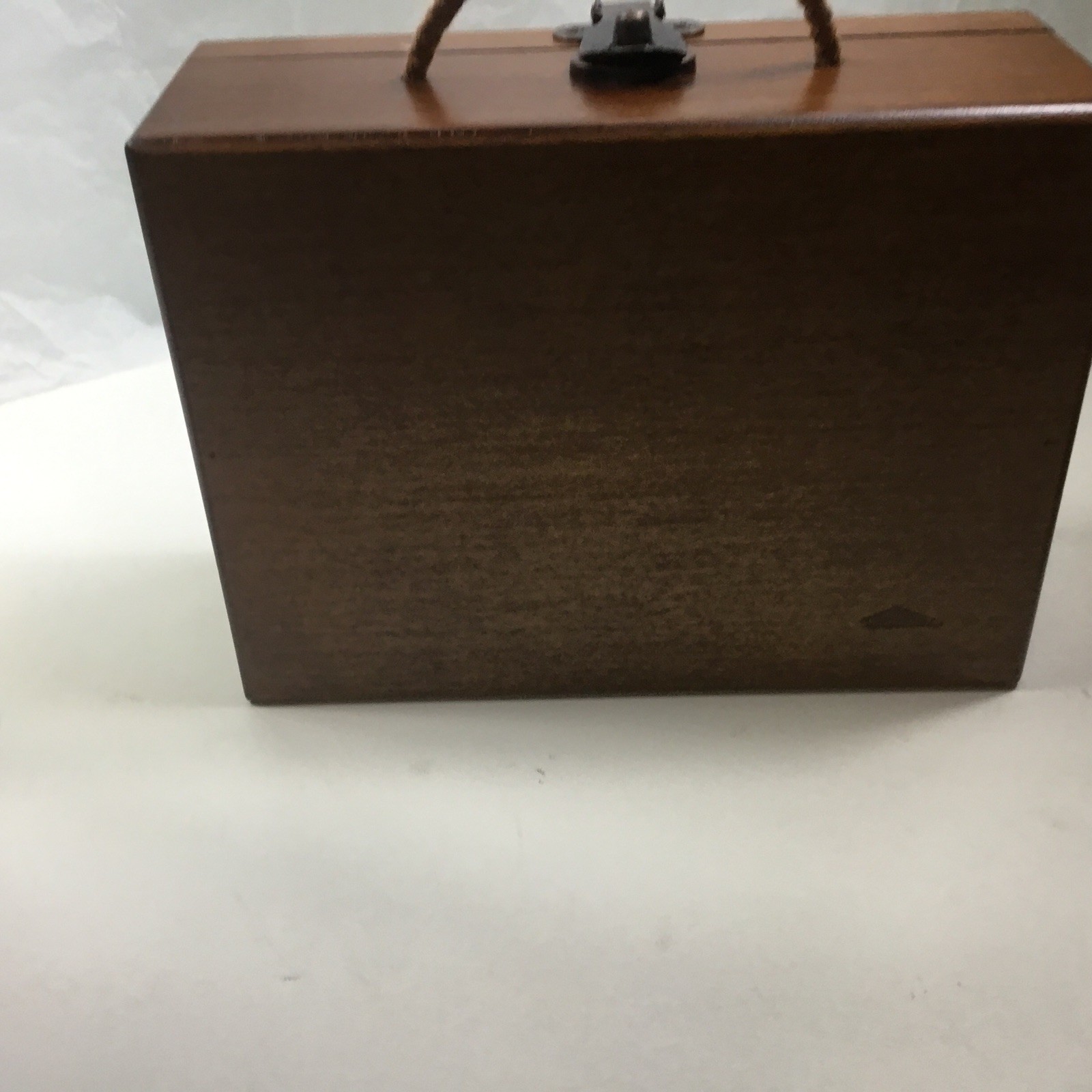 Game Shut The Box Wooden Case Dice Directions New In Box. 8x6x3 Inches Brown