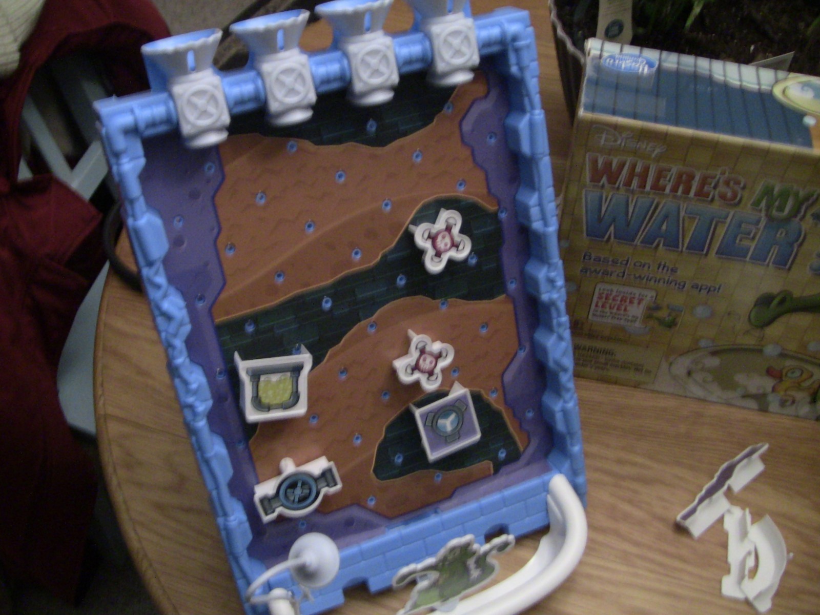 Where’s My Water Board Hands On Activity Game – Disney – Hasbro Useed