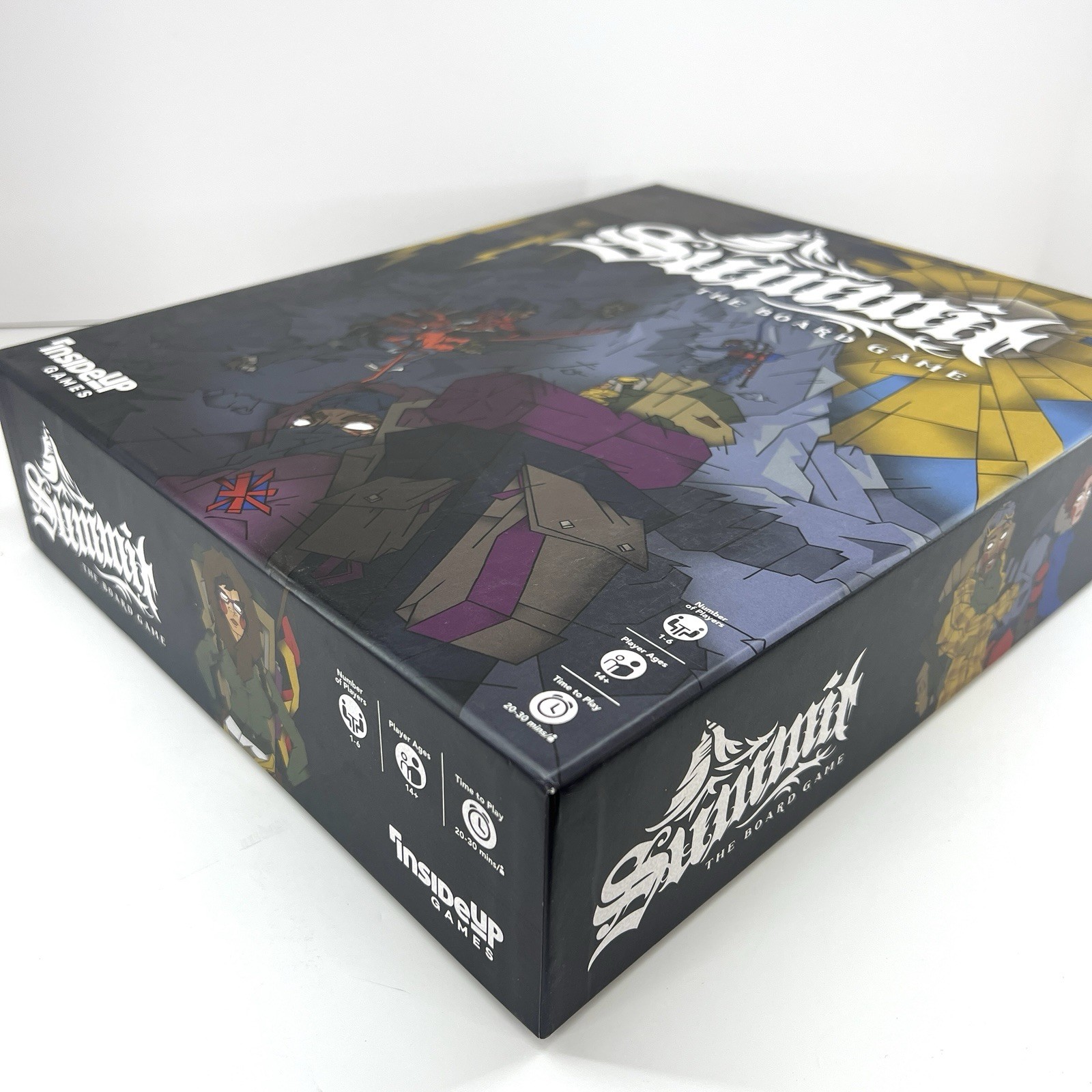 Summit Board Game Inside Up Games Mountaineering Game Excellent Condition 100%