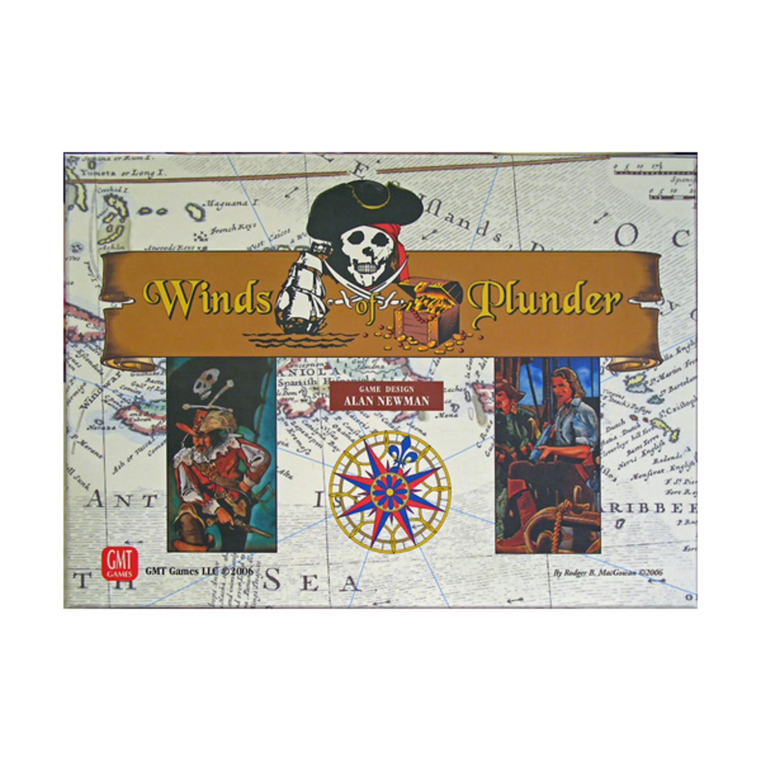 GMT Wargame Winds of Plunder Box SW (VG+/New)