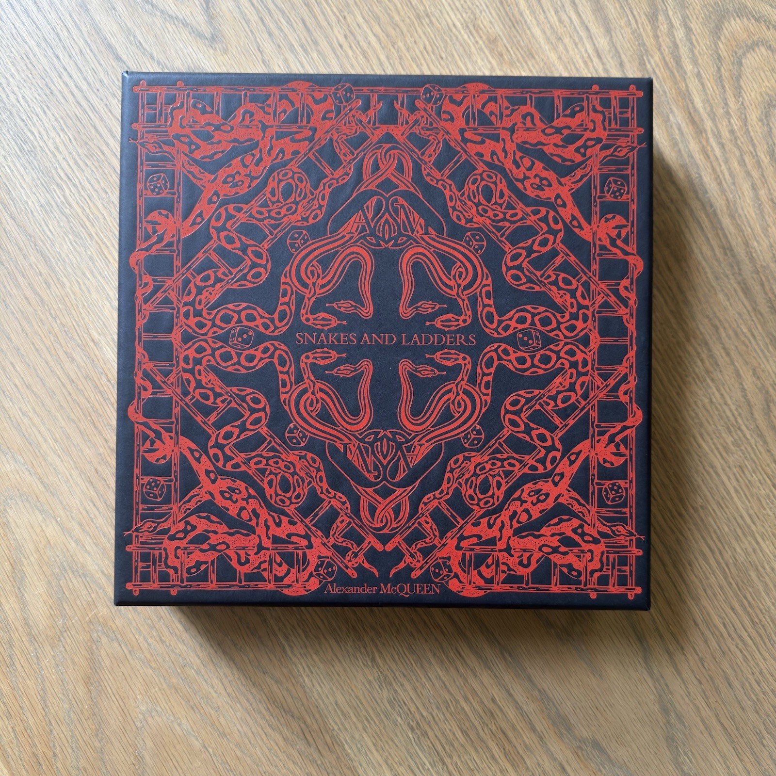 Alexander McQueen Snakes & Ladders Luxury & Limited Board Game Gothic Fashion