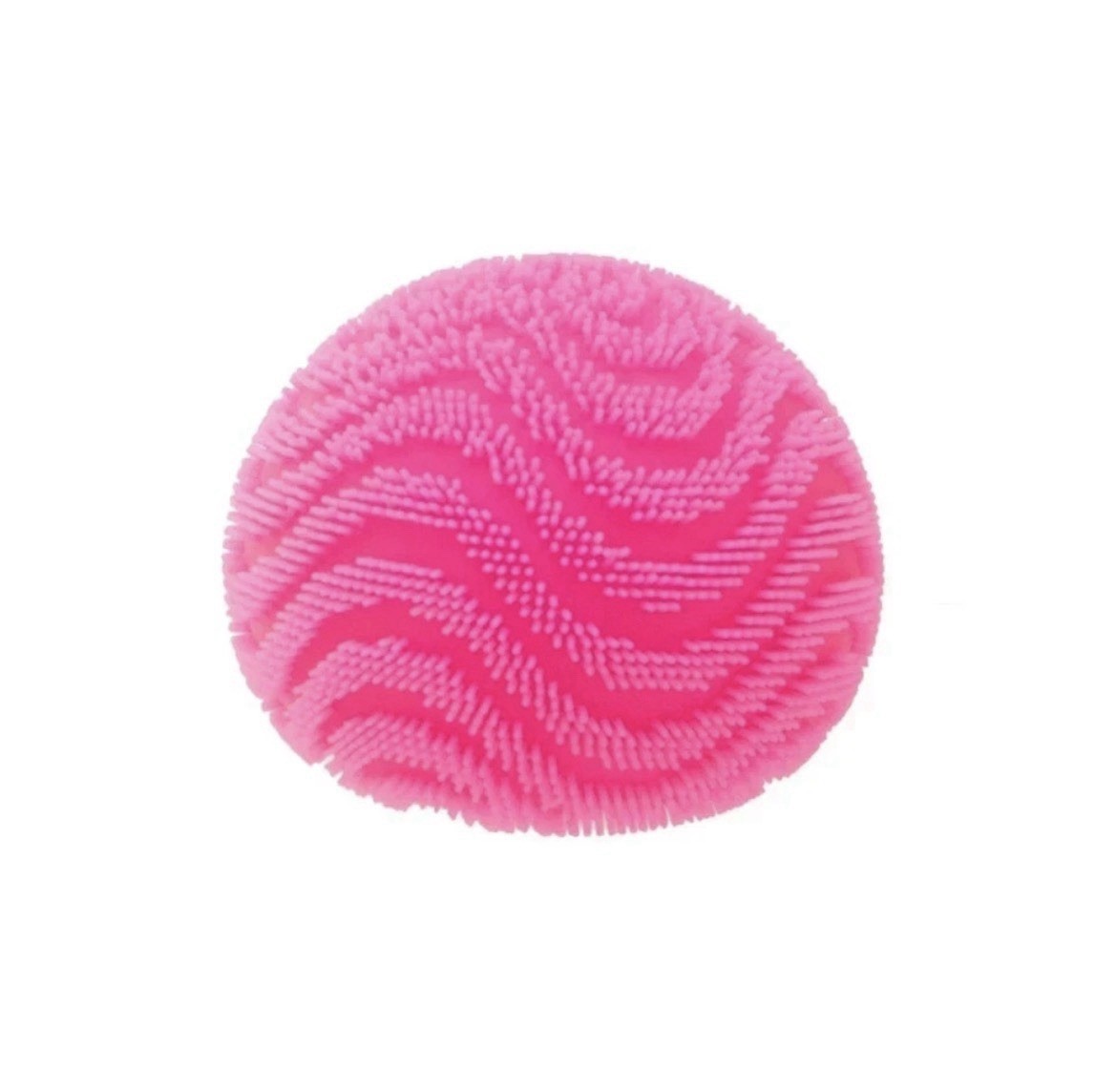 NeeDoh Fuzz Ball Wonder Waves PINK Nee Doh Squishy NEW Authentic Schelling