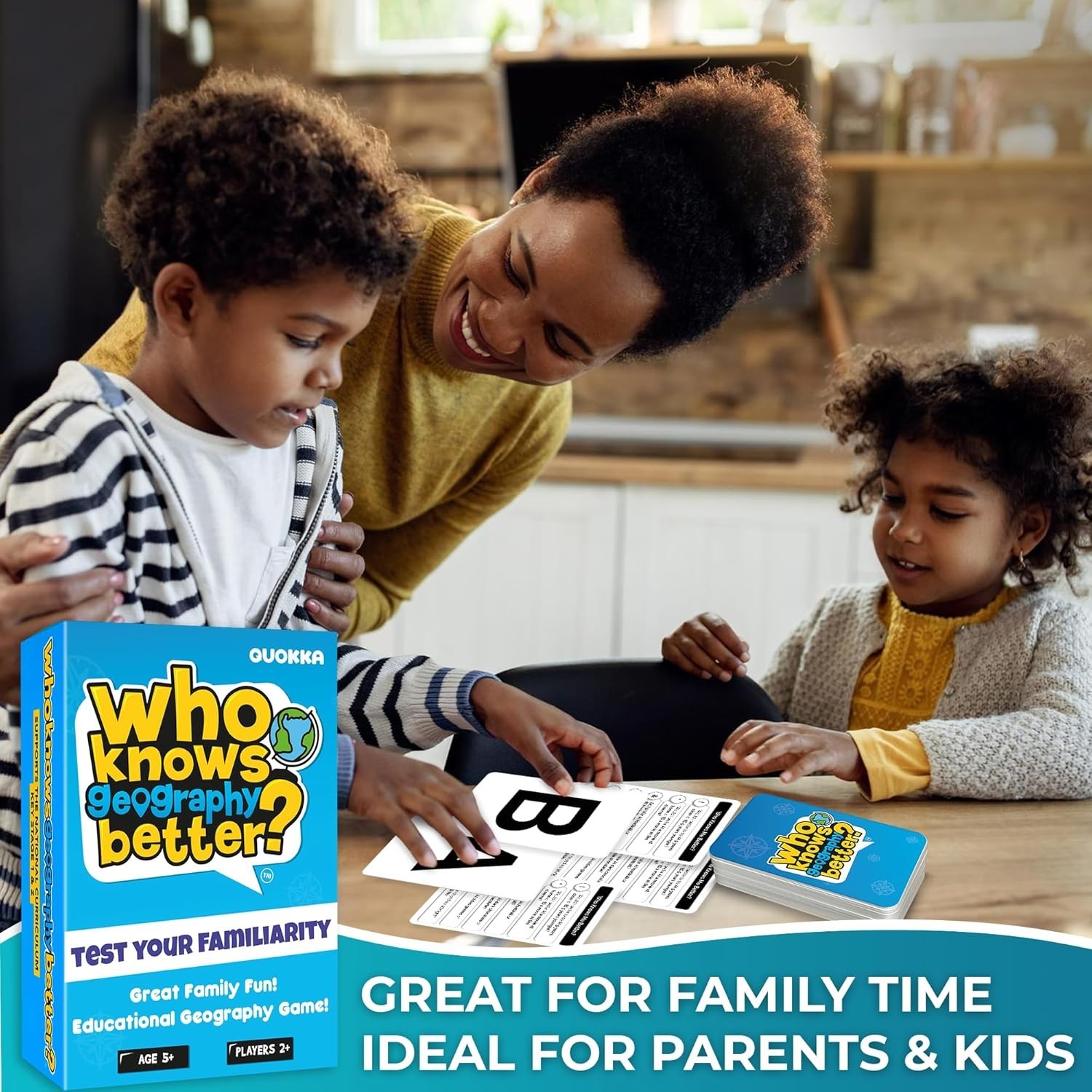 Interactive Geography Trivia for Kids 8-12: 500+ Family Game Night Questions