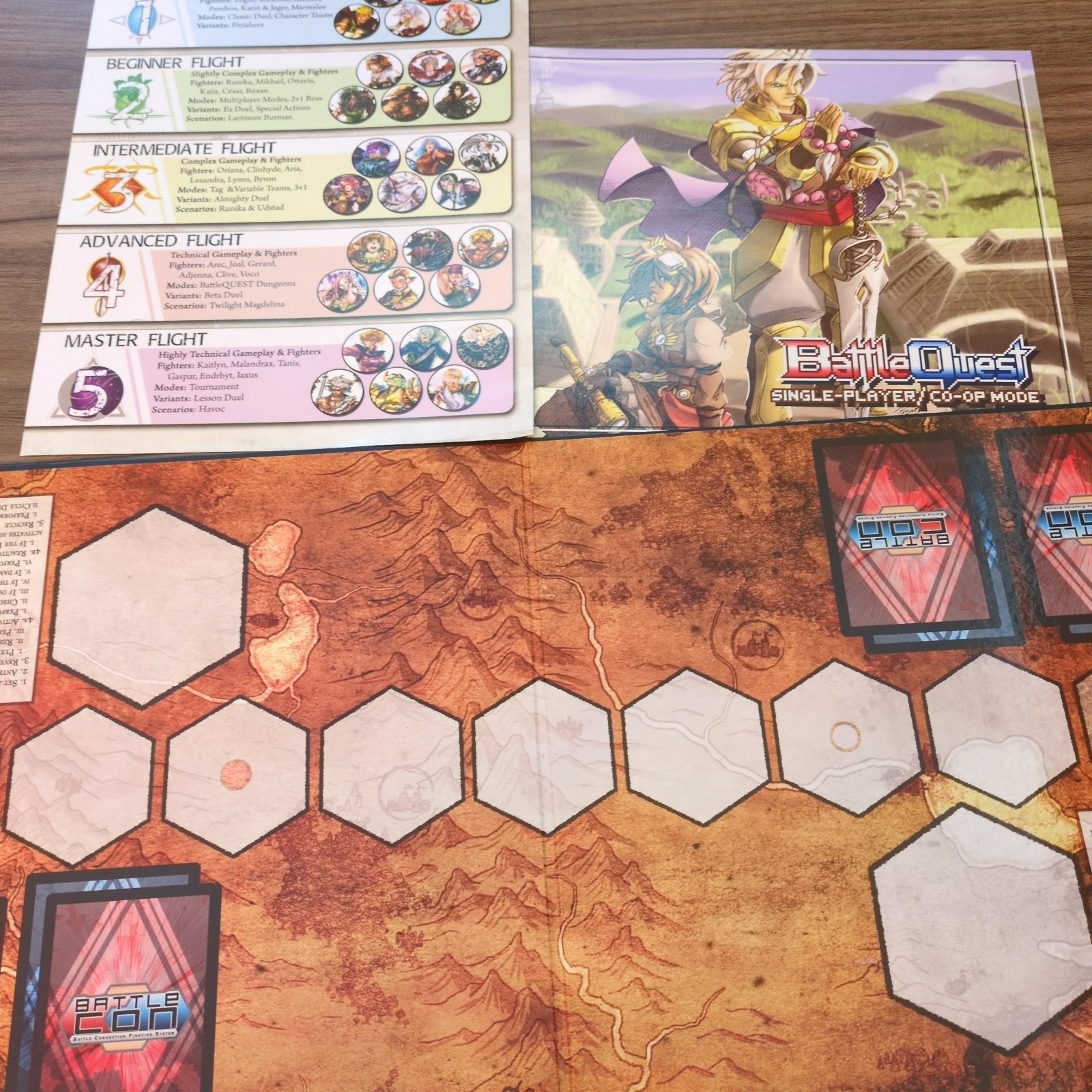 Battlecon Devastation Of Indines Board Game With Extras And Custom Insert/Boxes