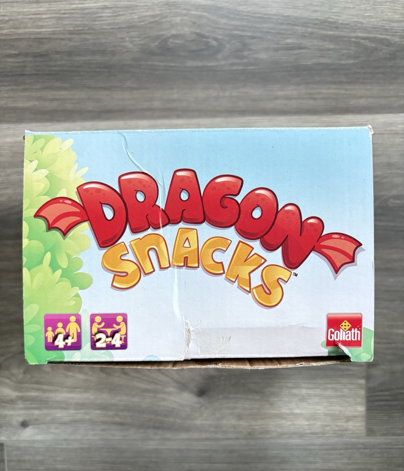Goliath DRAGON SNACKS Game w/Lights & Sounds Complete ~ Collect Treasures To Win