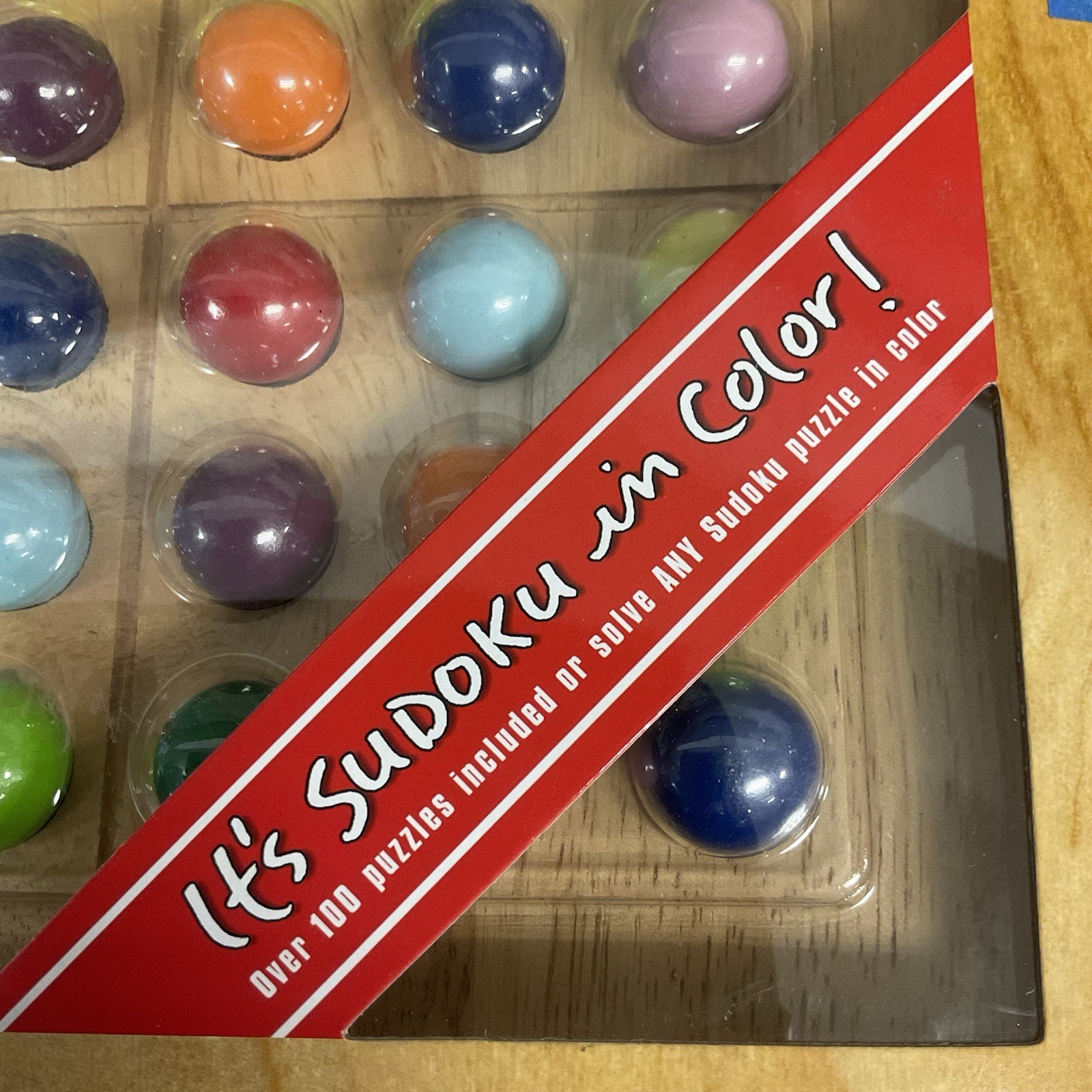 COLORKU Wooden Color Sudoku Puzzle Game 100% COMPLETE 2006