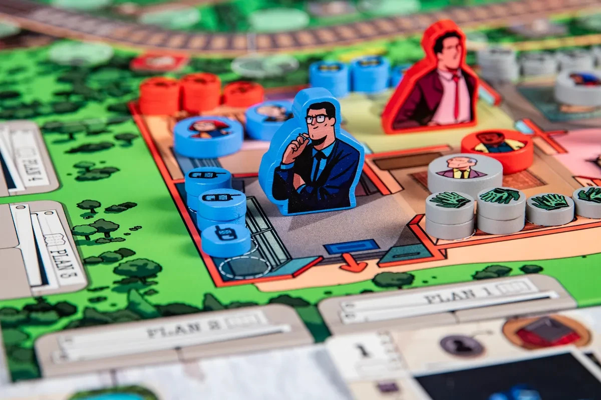 The Glasgow Train Robbery Board Game – Gamefound Edition – *NEW/FACYORY SEALED*