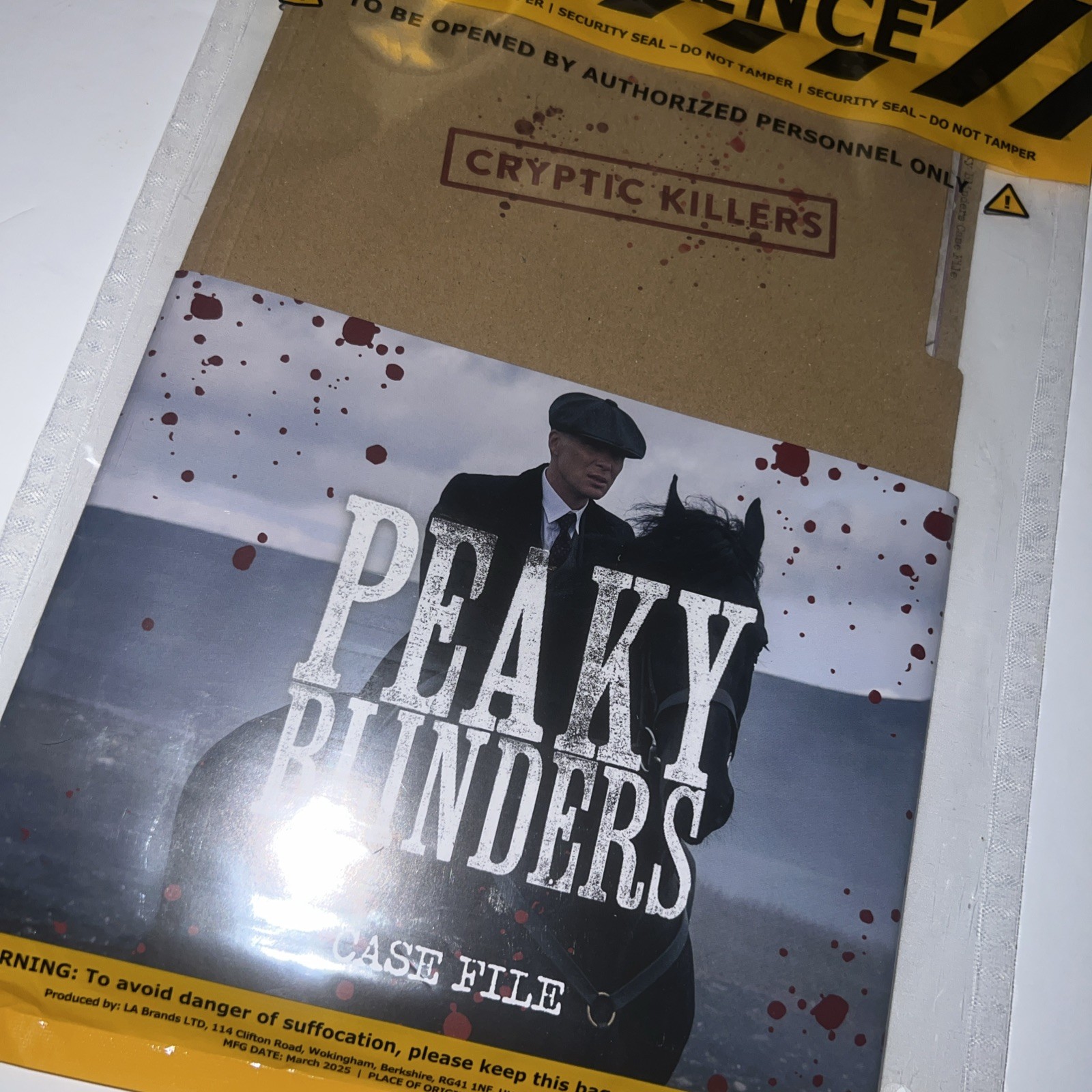 Peaky Blinders Case File Game – Officially Licensed – – Murder Mystery Detectiv