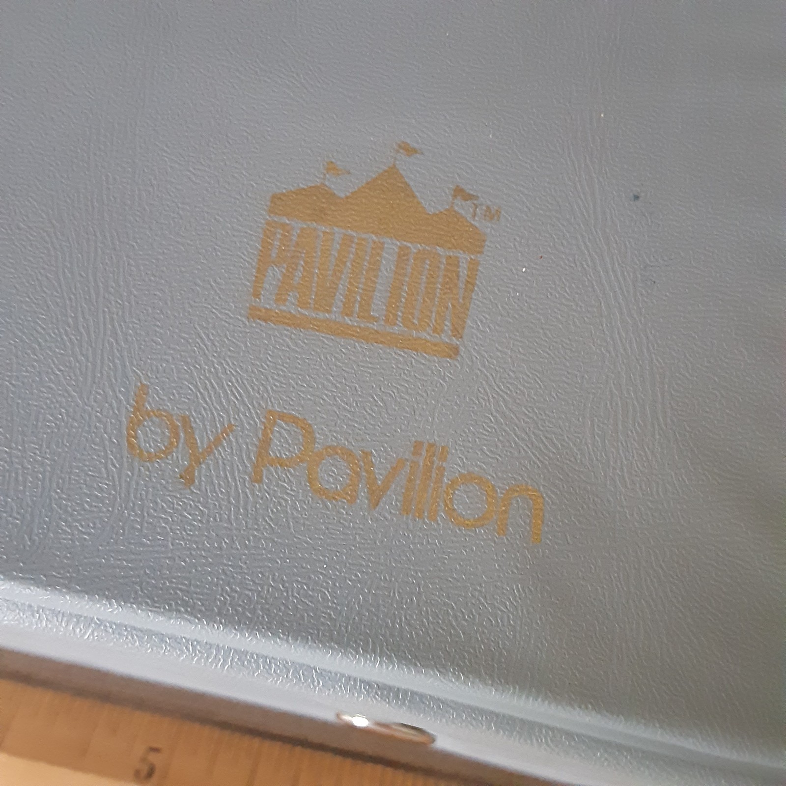 Vintage Domino Set – Pavilion Color Dot Double 12 Vinyl Case Complete 91 Pieces