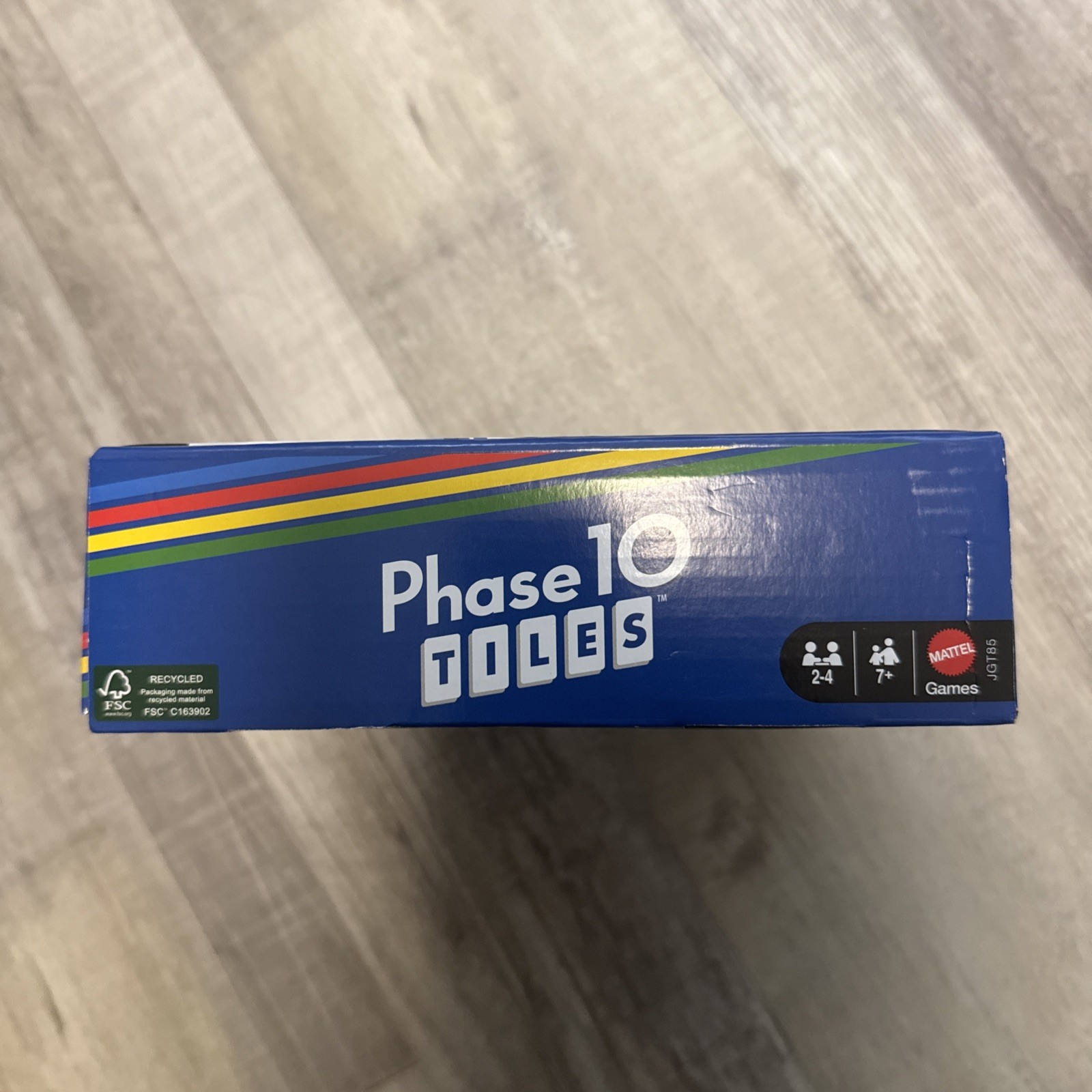 Phase 10 Tiles Game – Quick Rummy Play for 2-4 Players with Unique Phases