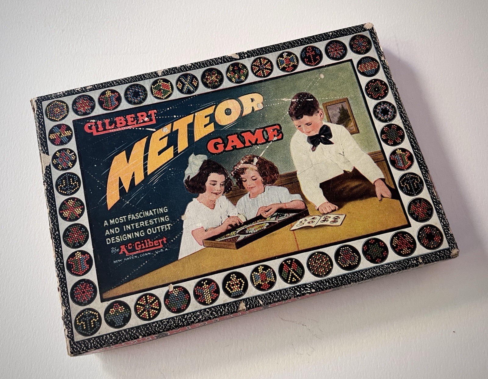 1920s A. C. Gilbert METEOR Game 6327