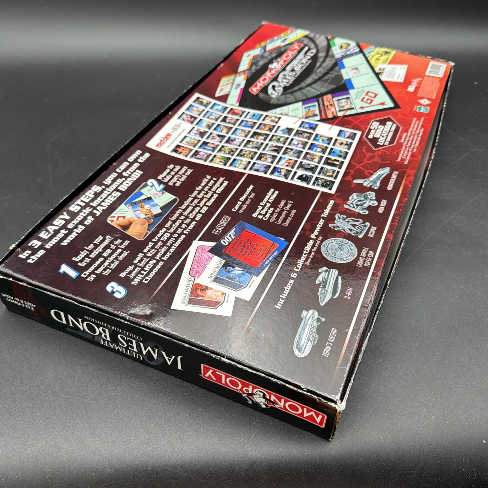 NIOB 2008 Monopoly Ultimate James Bond 007 Collection Hasbro