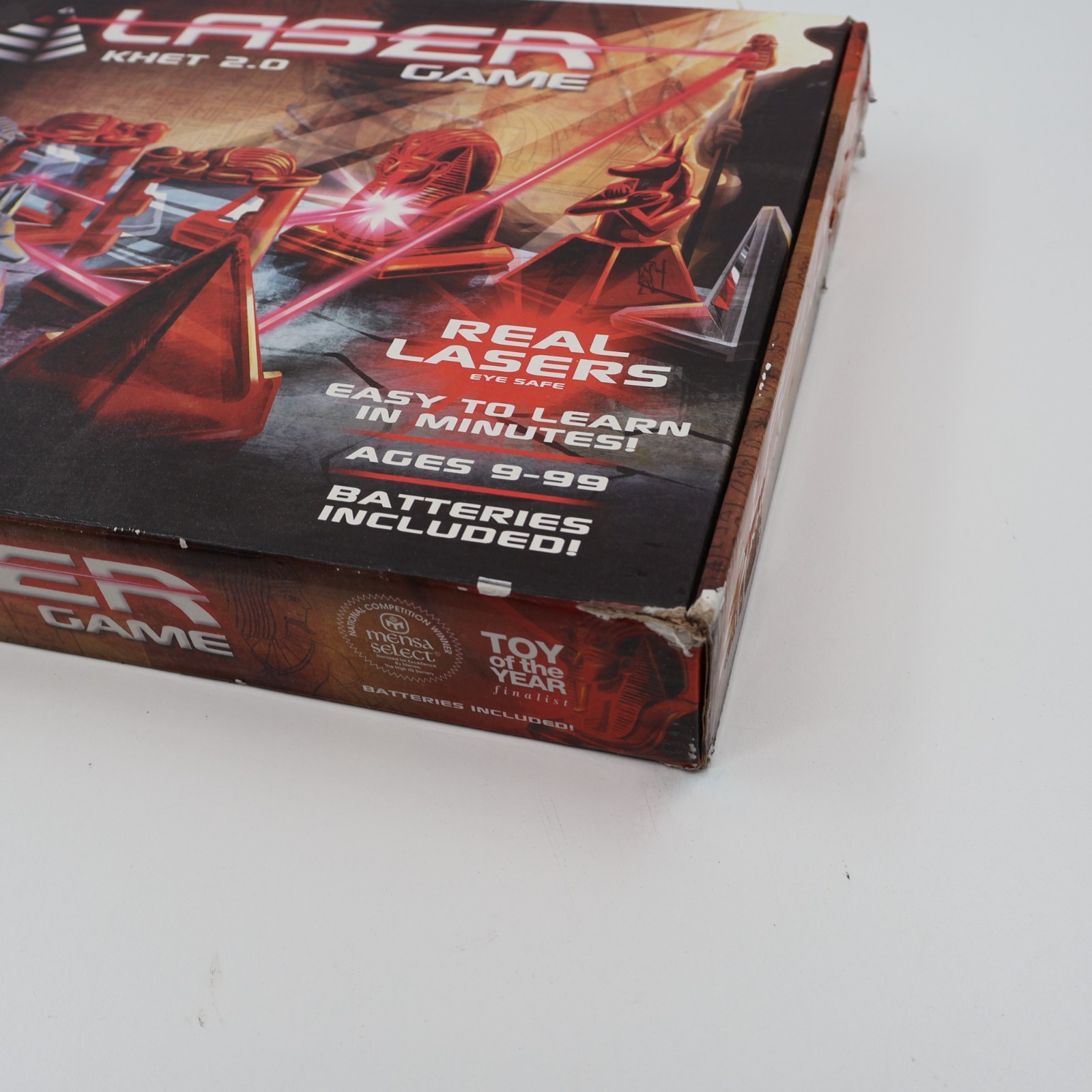 Laser Khet 2.0 Board Game Strategy Mensa 100% Complete Tested with New Batteries