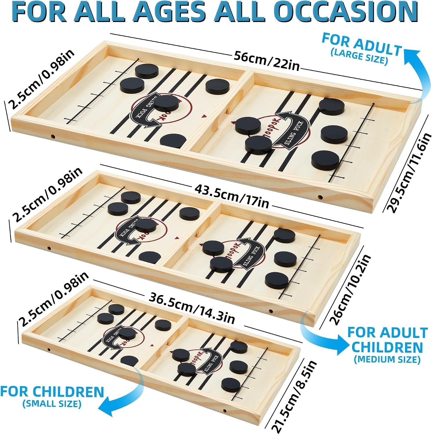 Fast Sling Puck Game – 2 in1 Chess Board and Desktop Battle Super Winner Game