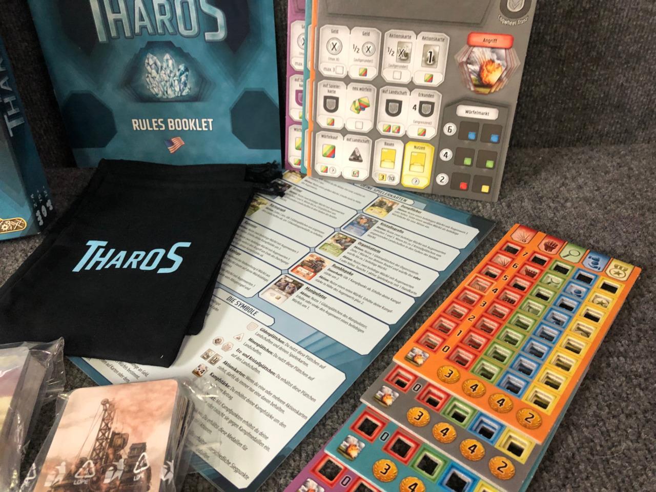 Spielworxx Bernd Scholz Tharos Board Game