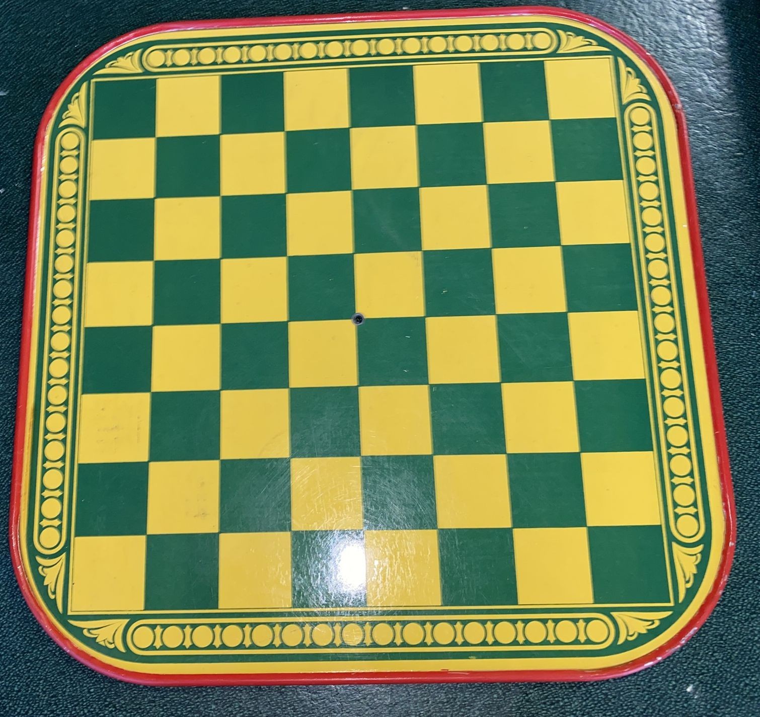 Antique Wolverine Round the World fliers metal lithographed board game in box!