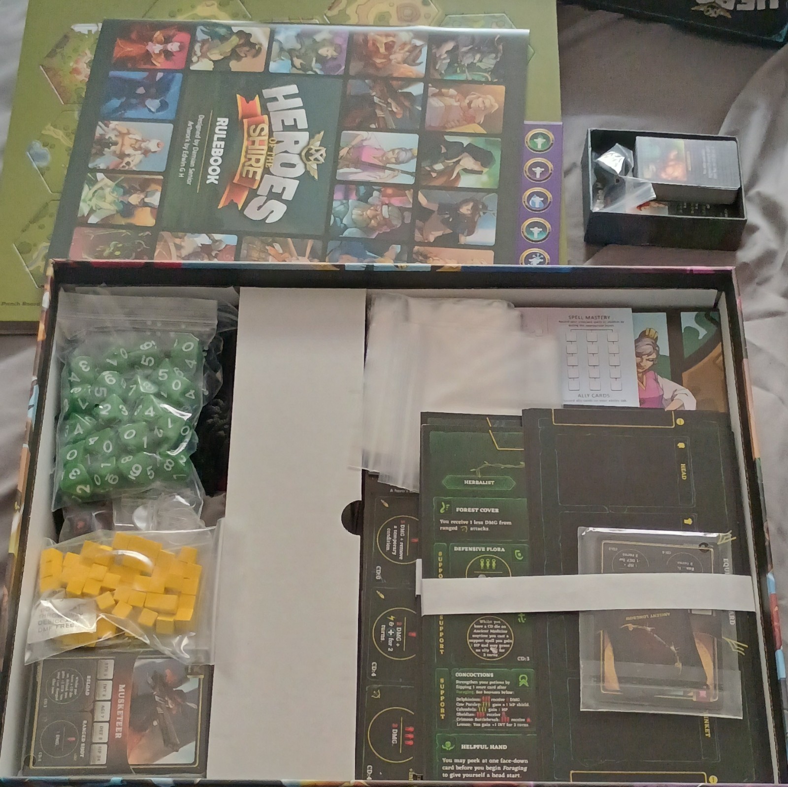 Mighty Boards Heroes of the Shire Collector’s Edition Fantasy Board Game 1-6