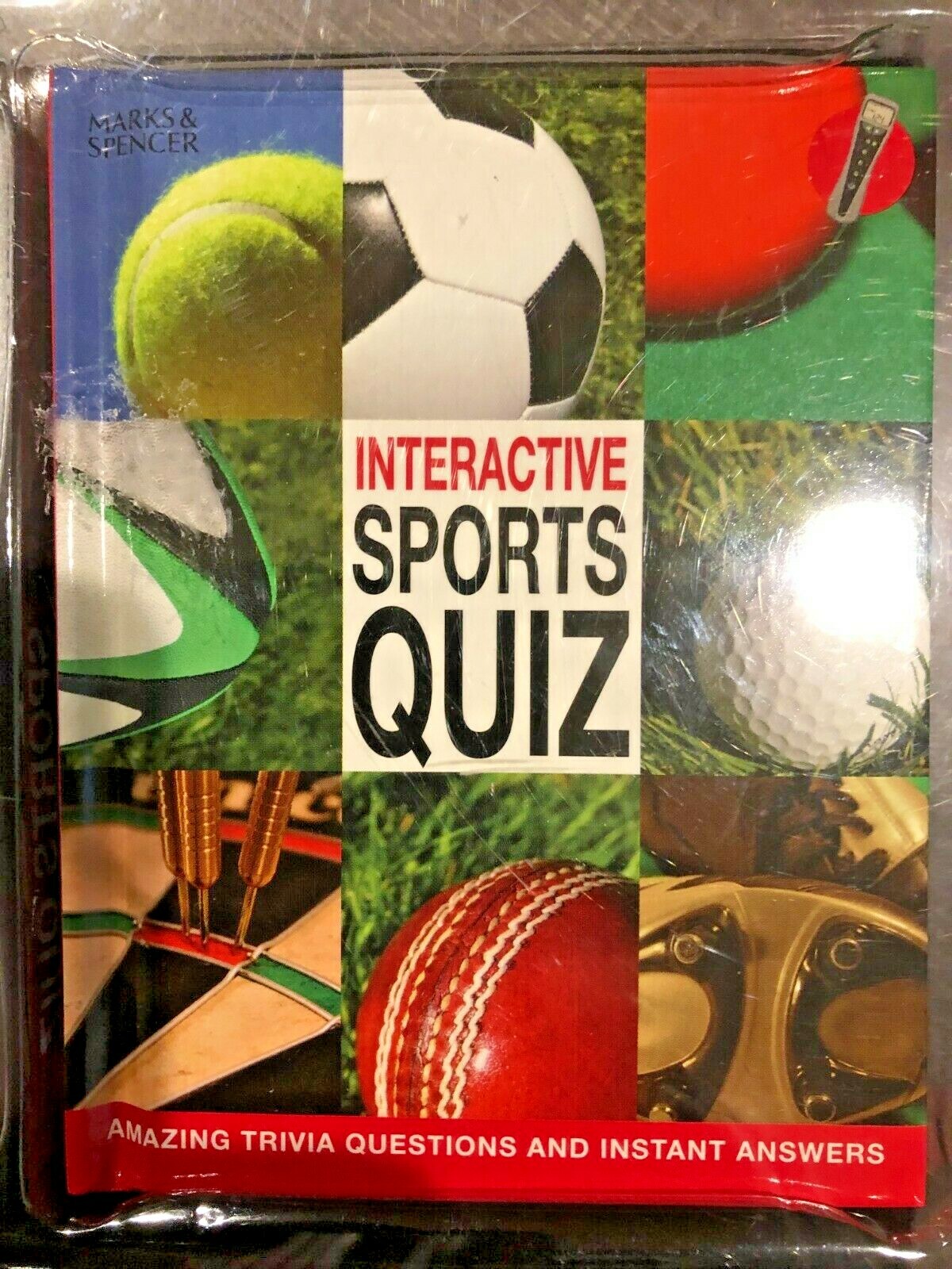 Marks & Spencer Interactive Sports Quiz NEW and SEALED Gift Brain Teaser