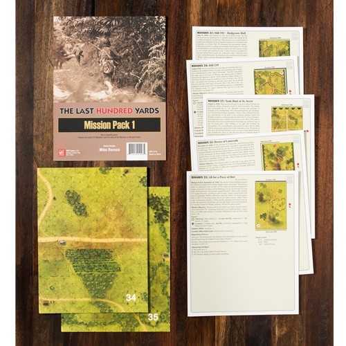 The Last Hundred Yards: Mission Pack #1 by GMT Games – SEALED