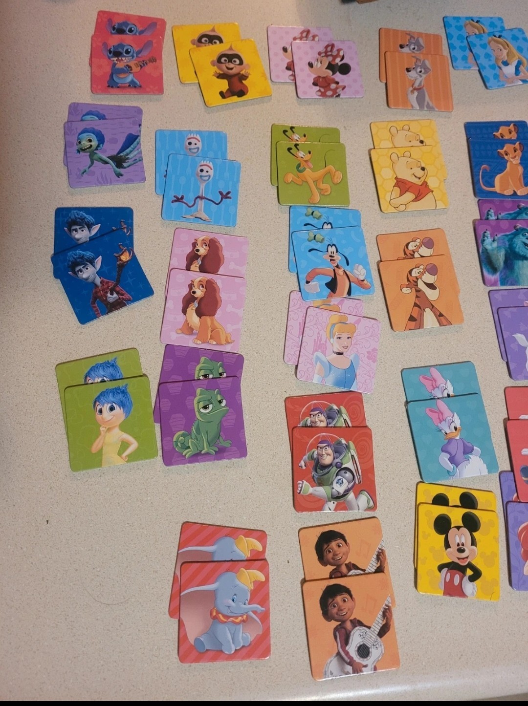 Wonder Forge Disney Classic Matching Memory Game