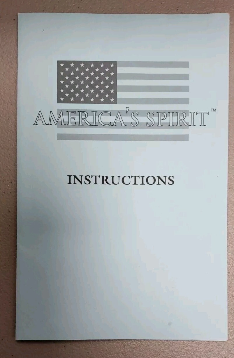 America’s Spirit The Family Game For Patriotic Americans 2001 University Games