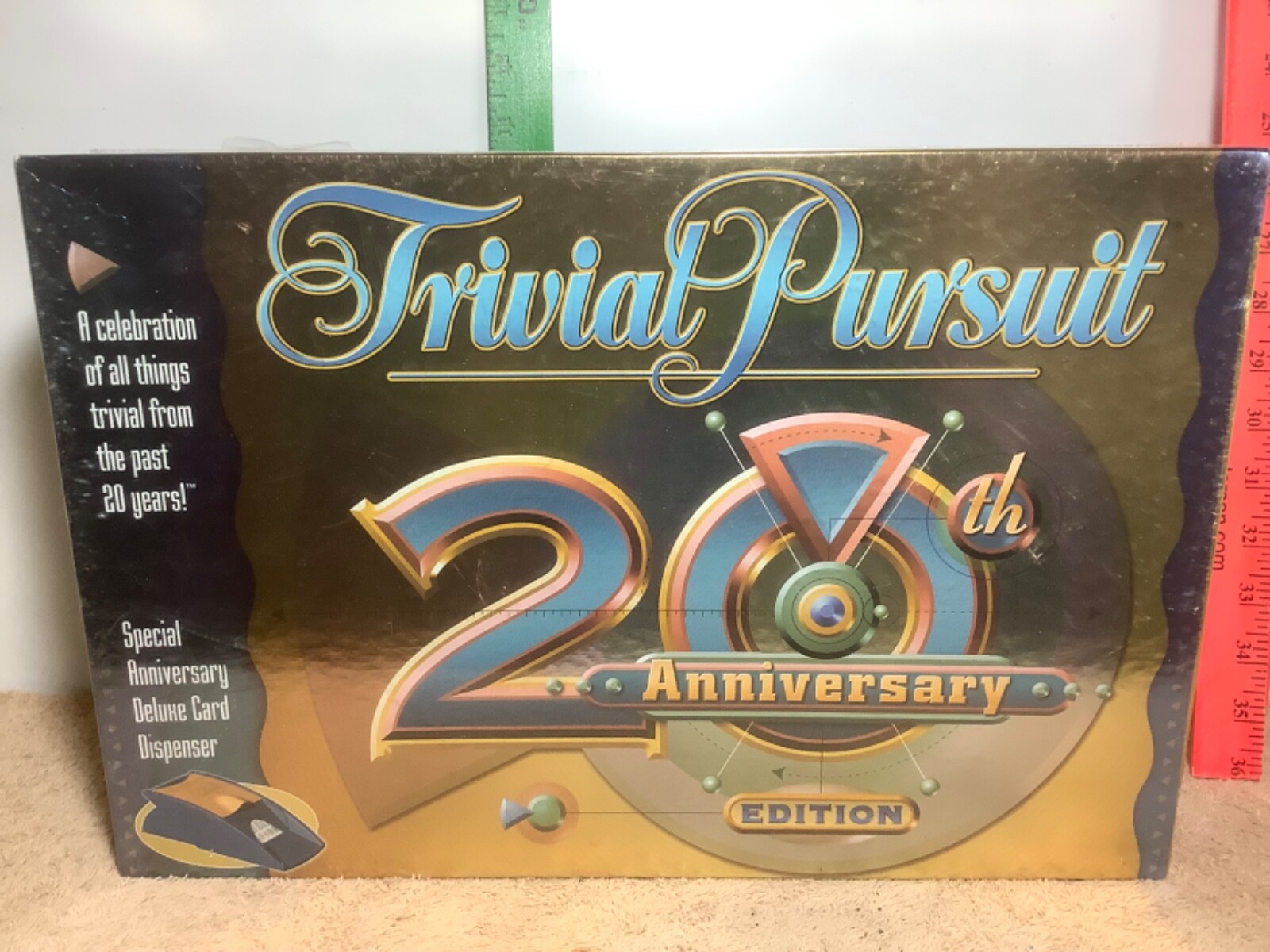 Trivial Pursuit 20th Anniversary Edition Board Game 80s 90s NEW [2-6 Players]