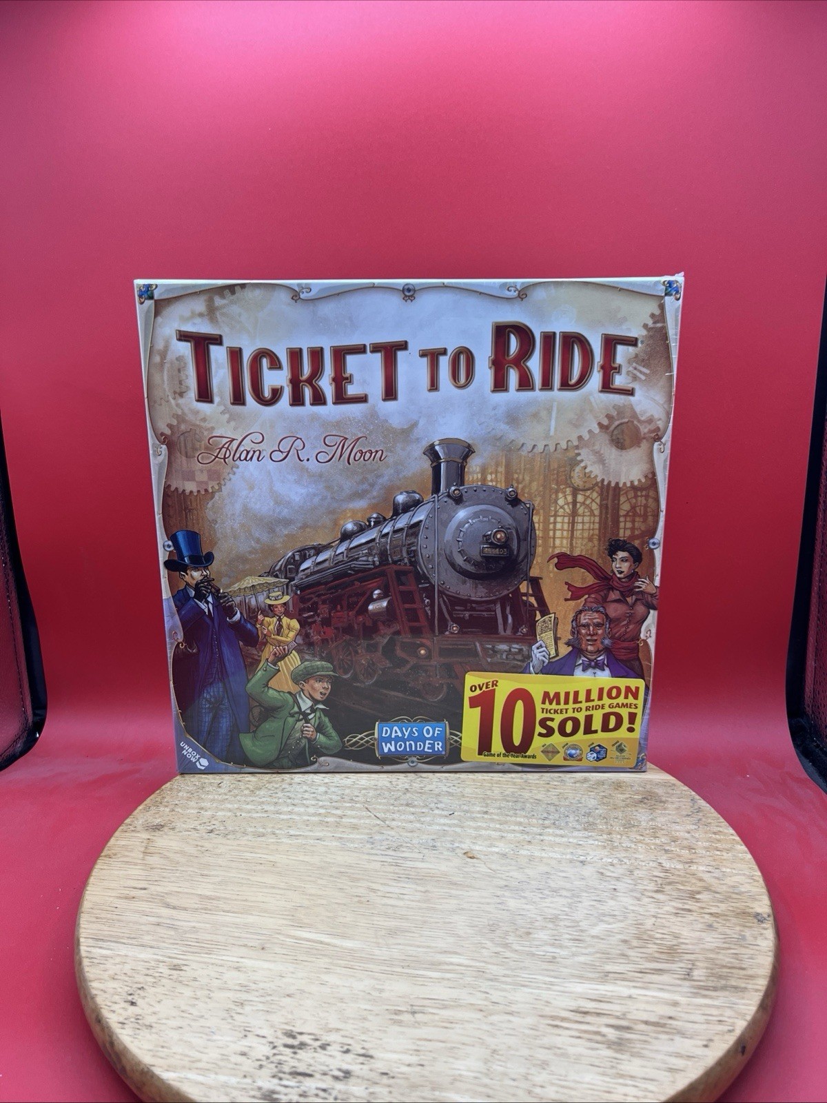 Ticket To Ride by Alan R. Moon Adventure Strategy Board Game New